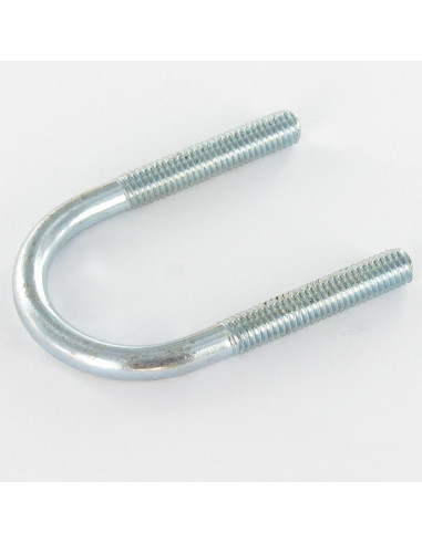1 x Etrier Fond rond 50X28X50 M6/30/30 Acier...