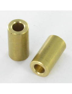 Entretoise Cylindrique 8X15 Percé 4 Laiton