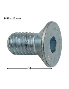 Vis métaux FHC tête fraisée empreinte hexagonale creuse...