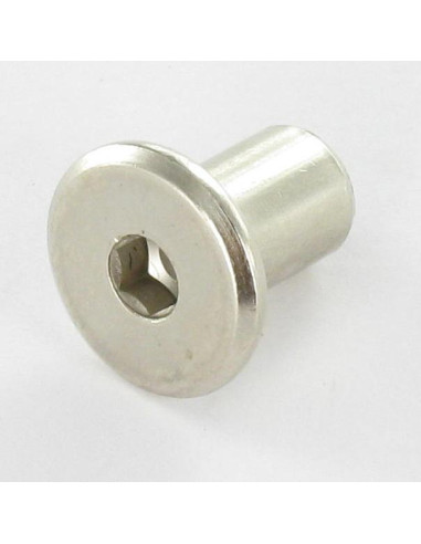 1 x Combifix Tête plate 15/8X12 M6 Clé de 4 HC4...