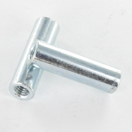 1 x Entretoise Cylindrique 10X35 M6 Acier zingué