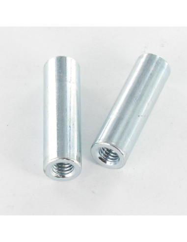 1 x Entretoise Cylindrique 10X35 M6 Acier zingué