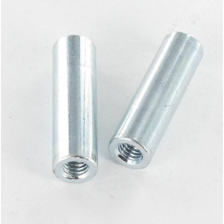 1 x Entretoise Cylindrique 10X35 M6 Acier zingué