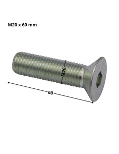 Vis métaux FHC tête fraisée empreinte hexagonale creuse...