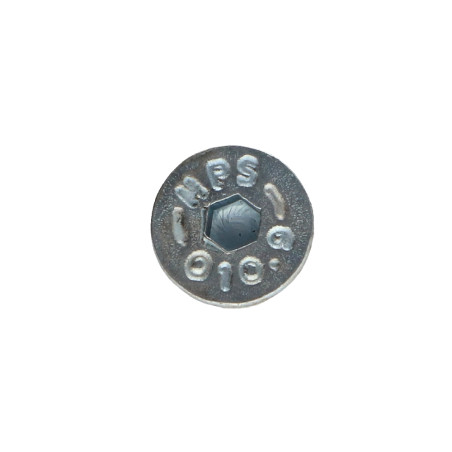 1 x Vis métaux FHC tête fraisée empreinte hexagonale creuse Clé de 4 HC4 M6X20 Filetage total Classe 10.9 Acier