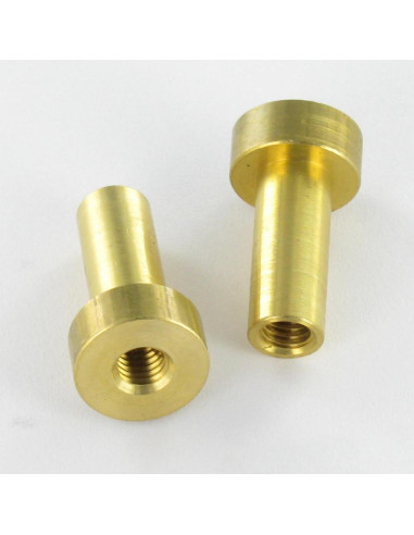 1 x Ecrou Cylindrique Laiton 12X22 Percée et...
