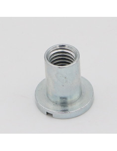 Ecrou Tête Plate Fendue 20X20 M10 Acier zingué 2