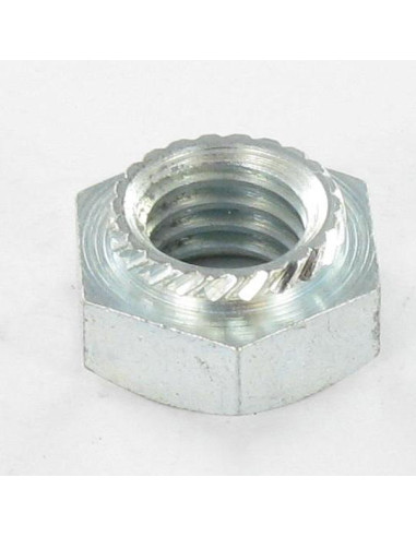 1 x Ecrou hexagonale à PRESSER 8 Acier zingué
