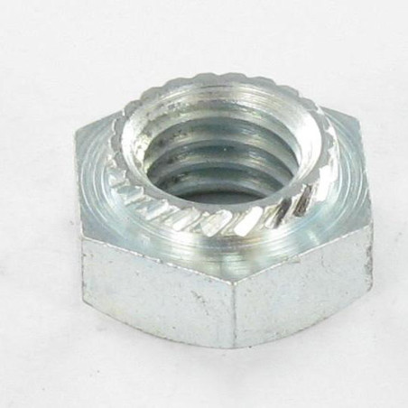 1 x Ecrou hexagonale à PRESSER 8 Acier zingué