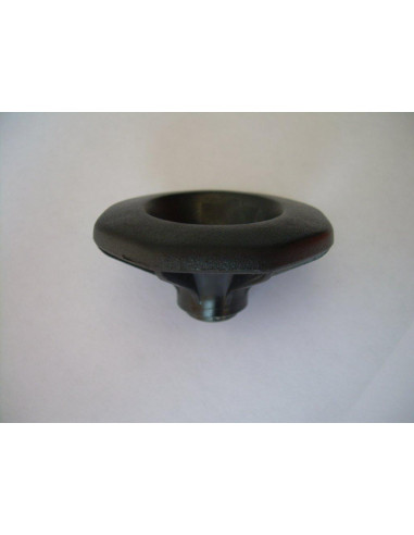 1 x Ecrou BOUTON De Serrage M8 Acier zingué noir