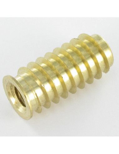 1 x Ecrou Non Fendue 14X30 M8 Laiton
