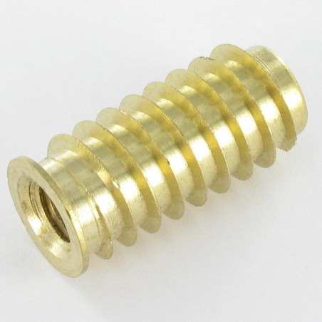 1 x Ecrou Non Fendue 14X30 M8 Laiton