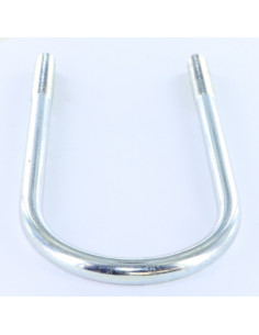 Etrier F.ROND 40X14X40 M5/20/20 Acier brut