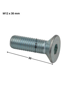 Vis métaux FHC tête fraisée empreinte hexagonale creuse...