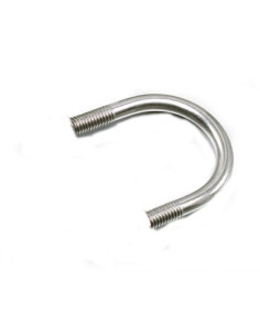 Etrier Acier zingué Fond rond PRO 35 Tube 10 M5/25/25