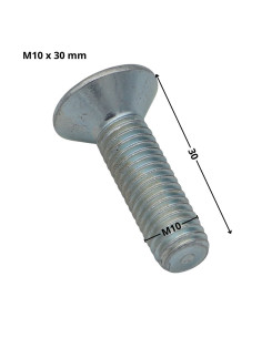 Vis métaux FHC tête fraisée empreinte hexagonale creuse...