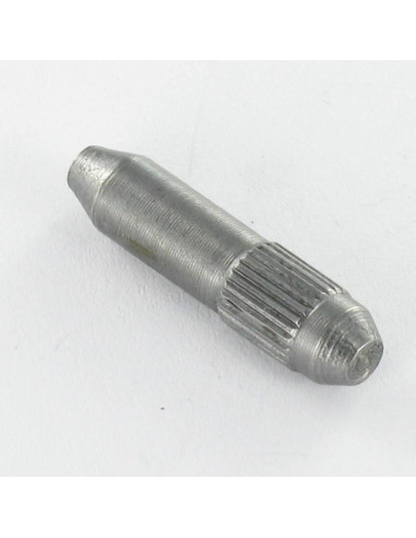 1 x PIGE Moletée 6.2X25 Filetée sur 6 Acier brut