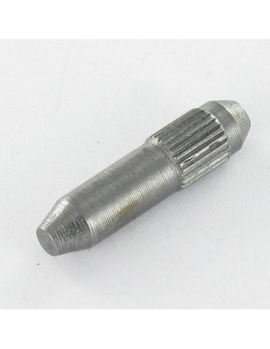 1 x PIGE Moletée 6.2X25 Filetée sur 6 Acier brut