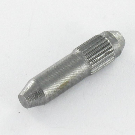 1 x PIGE Moletée 6.2X25 Filetée sur 6 Acier brut