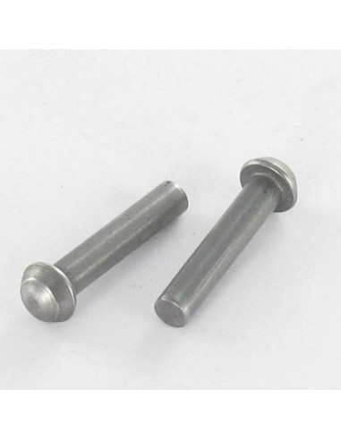 1 x Rivet à frapper Tête ronde TR 6X13 Acier