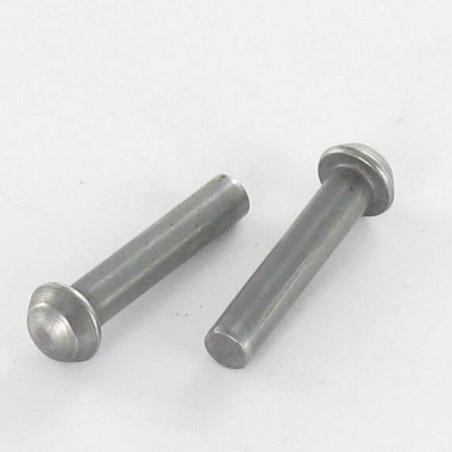 1 x Rivet à frapper Tête ronde TR 6X13 Acier