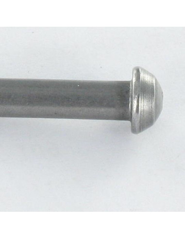 1 x Rivet à frapper Tête ronde TR 6X13 Acier