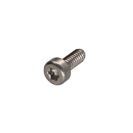 1 x Vis métaux Tête cylindrique TC T6 Inox A2 M2X8 Filetage total microvis