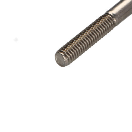 1 x Vis métaux Tête cylindrique TC TORX T20 Inox A2 M4X60 Filetée sur 20