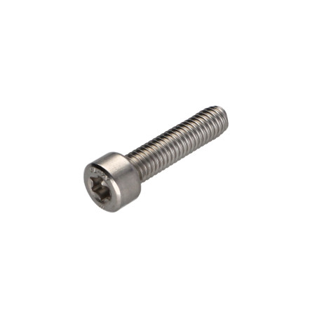 1 x Vis métaux Tête cylindrique TC TORX T10 Inox A2 M3X25 Filetée sur 18 microvis