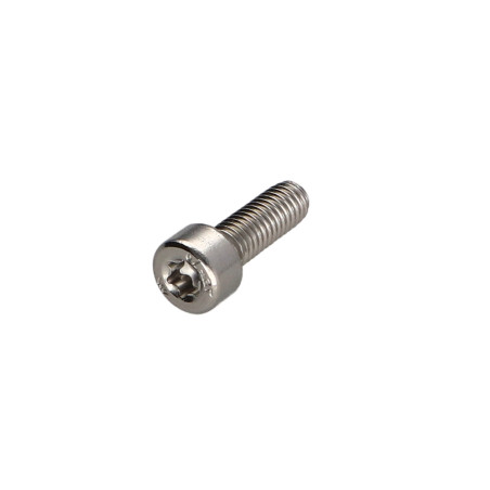 1 x Vis métaux Tête cylindrique TC TORX T20 Inox A2 M4X12 Filetage total