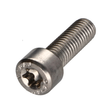 1 x Vis métaux Tête cylindrique TC TORX T50 Inox A2 M10X40 Filetage total
