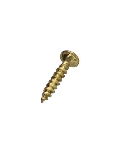 1 x VBA3 Tête fraisée Pozi 4X25 Acier laitonne