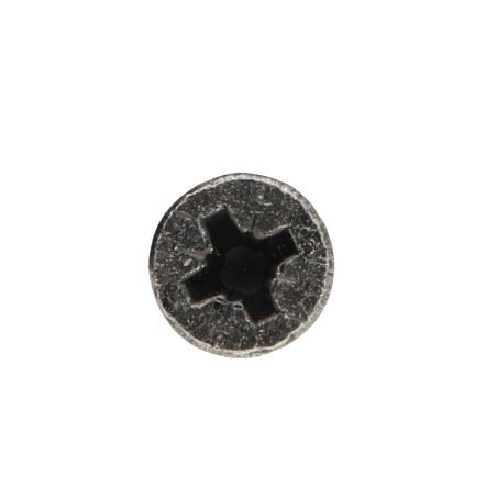 1 x VBA3 Tête fraisée Pozi 4X30 Acier zingué noir