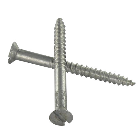 1 x Vis bois Tête fraisée Pozi N°1 3X16 Acier brut microvis