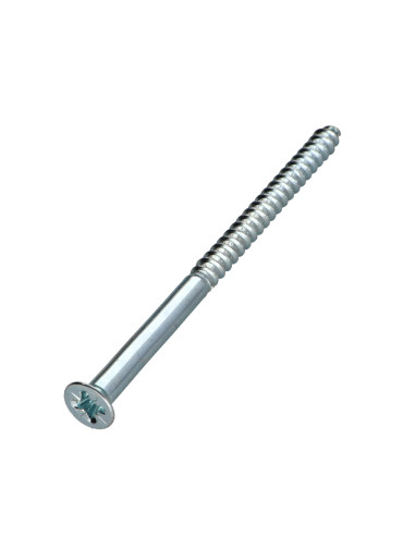 1 x Vis bois Tête fraisée Pozi N°3 6X100 Acier...