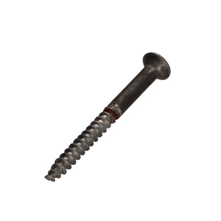 1 x Vis bois Tête fraisée Pozi N°2 3.5X40 Acier brut