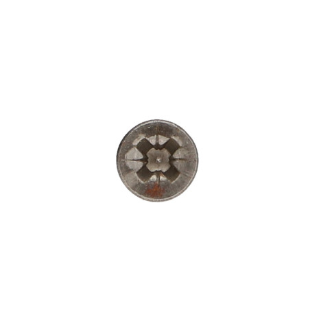1 x Vis bois Tête fraisée Pozi N°2 3.5X40 Acier brut