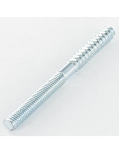 Vis mixte pour pied de lit 5X40 25 Mm fileté bois 5 Mm...