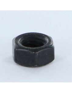 Ecrou hexagonale M6 Classe 8 Acier zingué nickel noir...