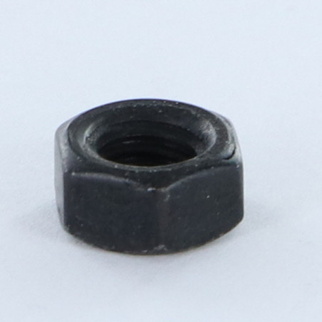 1 x Ecrou hexagonale M6 Classe 8 Acier zingué nickel noir renforcE - Haute tenue à la corrosion