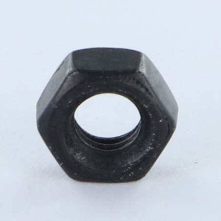 1 x Ecrou hexagonale M6 Classe 8 Acier zingué nickel noir renforcE - Haute tenue à la corrosion