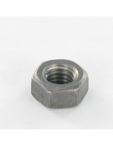 1 x Ecrou hexagonale M2 Acier brut