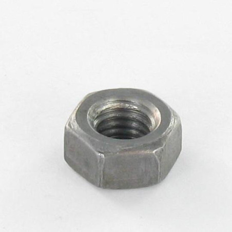 1 x Ecrou hexagonale M2.5 Acier brut