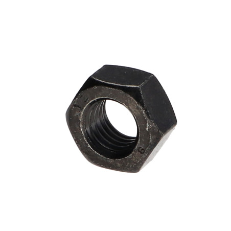 1 x Ecrou hexagonale M6 Classe 8 Acier zingué noir