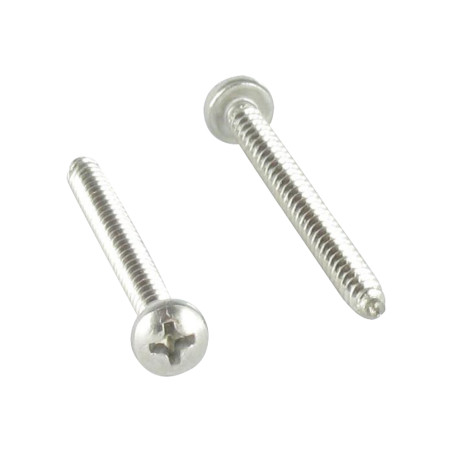 1 x Vis tôle tête cylindrique bombée large Phillips 4.2X6.5 Inox A2
