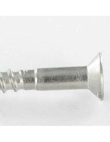 1 x Vis bois Tête fraisée Fendue 3X10 Inox A4...