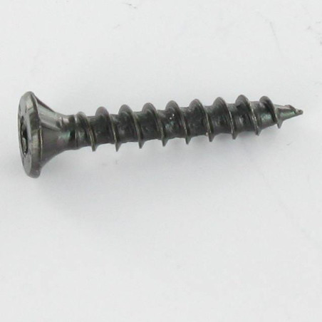 1 x VBA3 Tête fraisée Cranté 4X35 TORX T20 Acier zingué noir