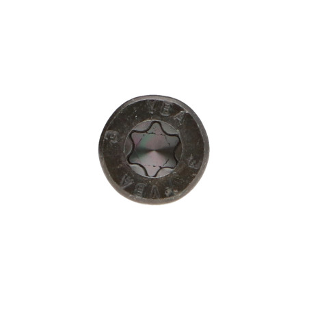1 x VBA3 Tête fraisée Cranté 4X25 TORX T20 Acier zingué noir