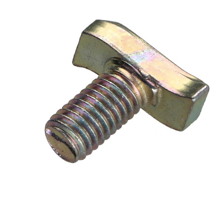 1 x Vis métaux Tête marteau M8/15 22.5 Acier zingué
