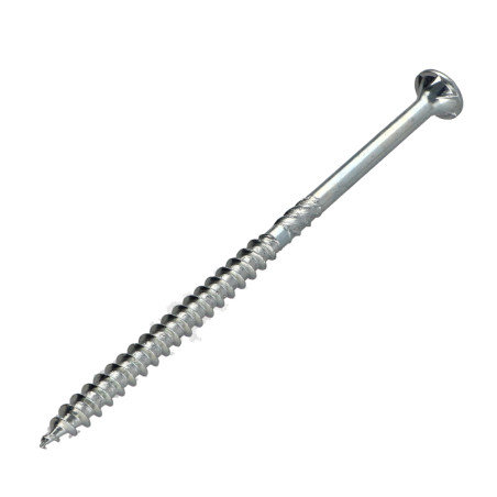 1 x VBA3 Tête fraisée Pozi 6X130 Filetage partiel Acier zingué